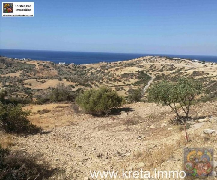 Triopetra Süd Kreta, Triopetra Grundstück 4.577 m² mit Meerblick Grundstück kaufen